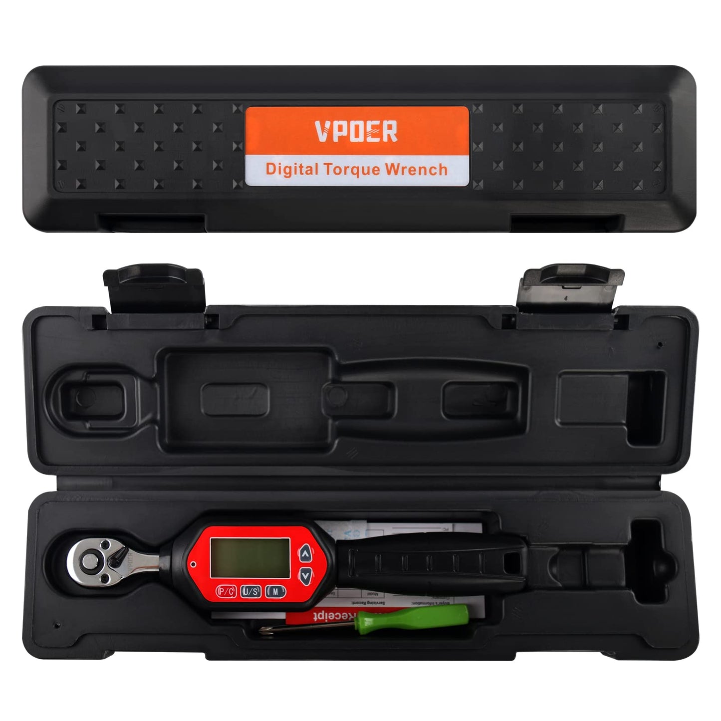 VPOER Digital Torque Wrench (0.3-10Nm 1/4")