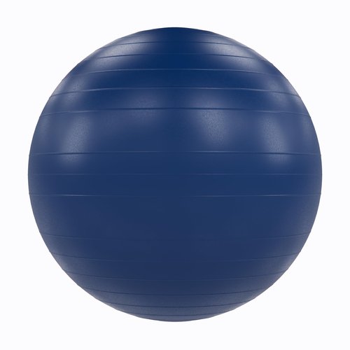 Power Systems Versa Ball Pro Stability Ball - Large Gym, Chair or Birthing Ball (Navy, 55cm)