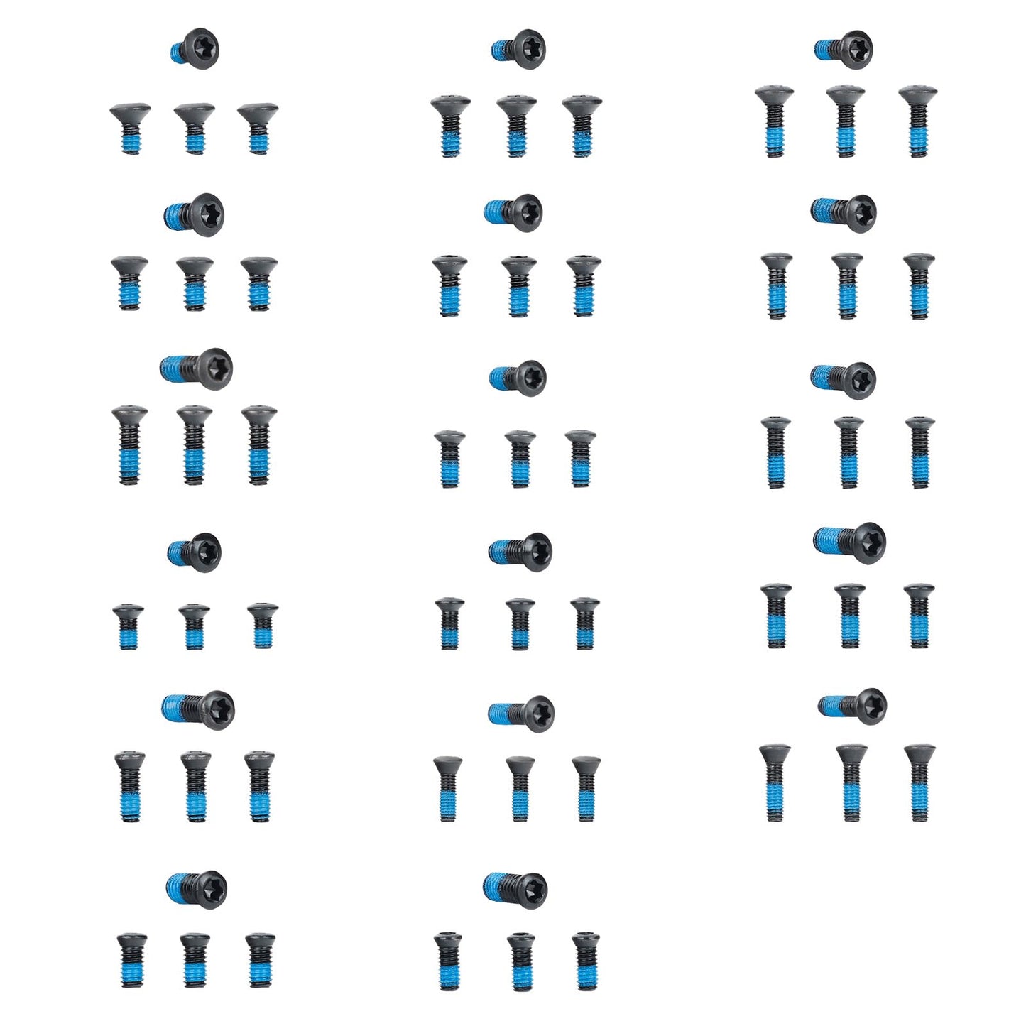 ohhunt Screw Set 68 Pcs for Red Dot Sight Optics and Mount Includes #6-48#4-40#6-32#6-40 M3 M3.5 and M4 Screw Types 7 Sets of Screws 4 in Each Set
