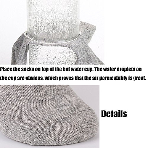 Ankle Socks - 10 Pairs Low-Cut Cotton No Show Socks - Multicolor