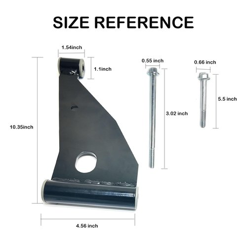 Control Arm Delta A-Plate Kit Compatible with Club Car 2004-Up Precedent 2018-Up Tempo Gas & Electric Replaces 103388501 102287301