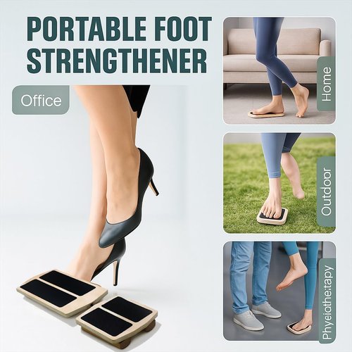 Ankle Balance Board for Adult Kids AxisBoard for Physical Therapy, Ankle Strengthener for Stability Exercises, Ankle Sprains Mobility Rehab,Plantar Fasciitis Relief (Black)