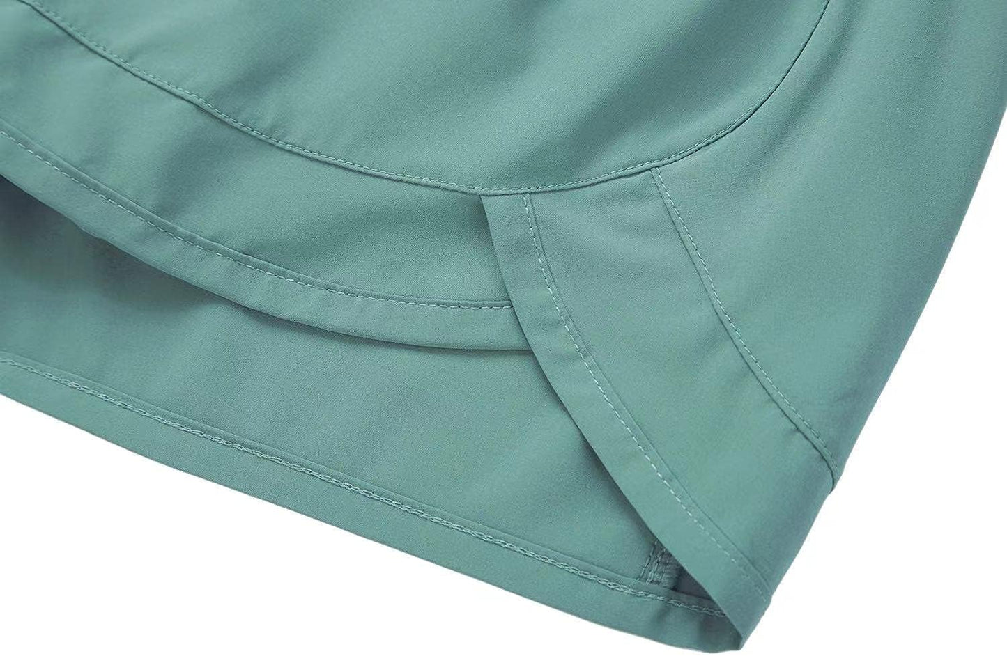 Tough Mode Women's 3" Lightweight Running Shorts - Breathable Mesh Liner & Zip Pocket