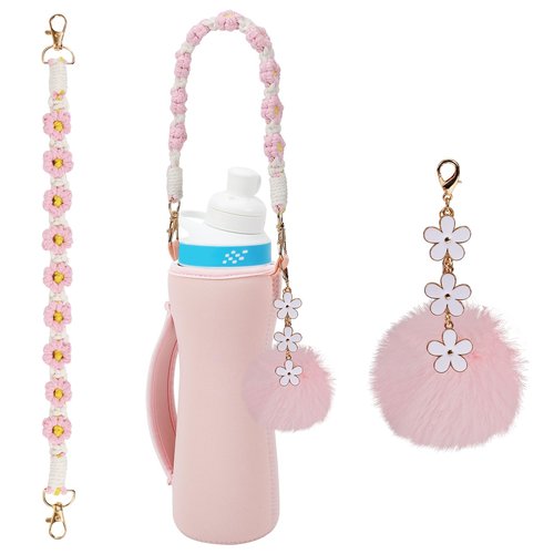 Upgrade Your Hydration Experience Compatible with Cirkul Accessories: Sleek Compatible Cirkul Water Bottle Sleeve, Stylish Compatible Cirkul Charms, Durable Straps, Handy Bottle Handle & More