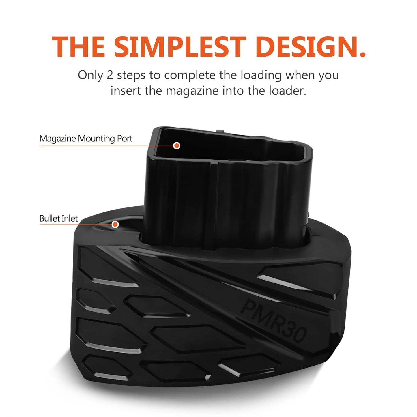 Ludex Magazine Speed Loader for KEL-TEC PMR-30/CMR-30,Keltec PMR30 Speed Loader 22 Mag Keltec CMR30 Magazine Speed Loader