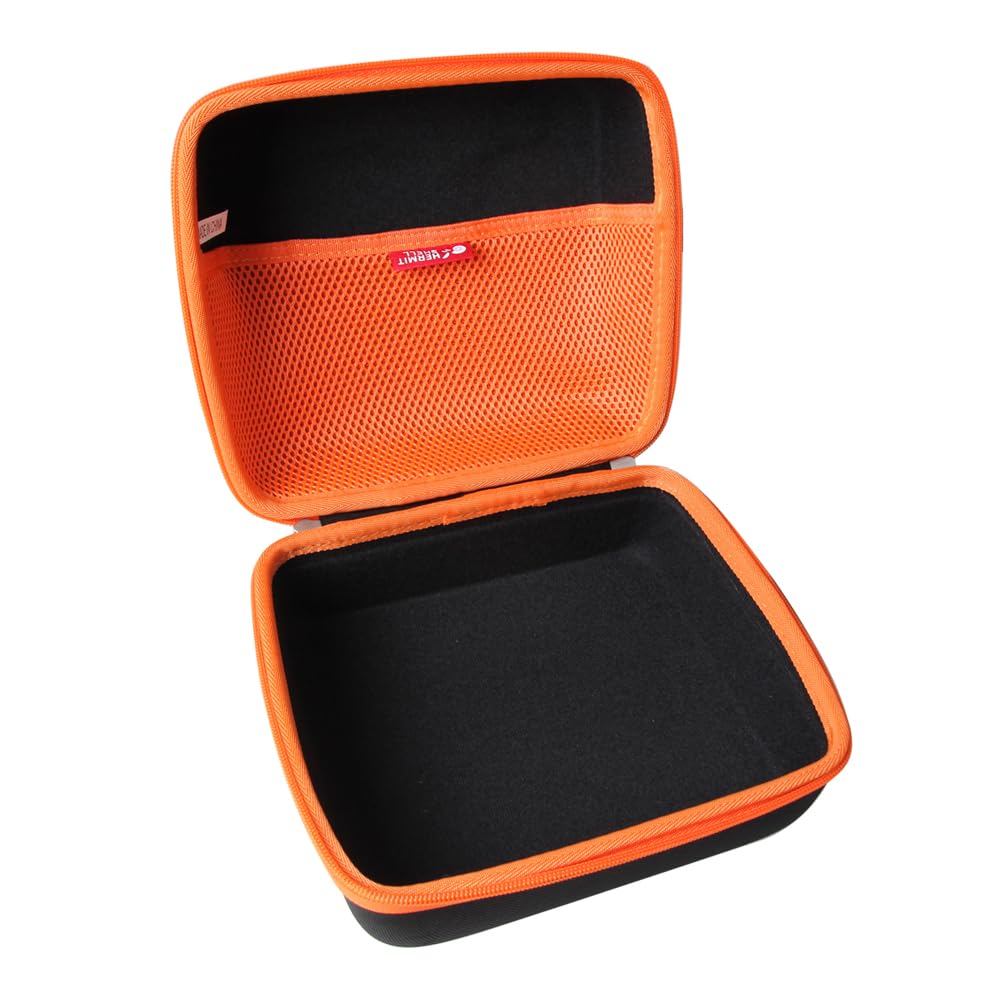 Hermitshell Hard Travel Case for Bushnell Velocity Speed Gun (Black+Orange)