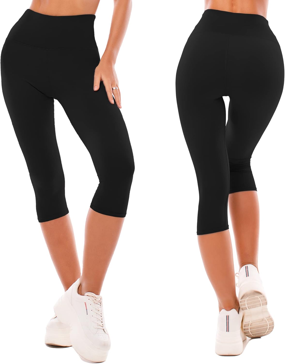 SINOPHANT High Waisted Leggings - Buttery Soft Full Length Yoga Pants for Women | Perfect for Workouts