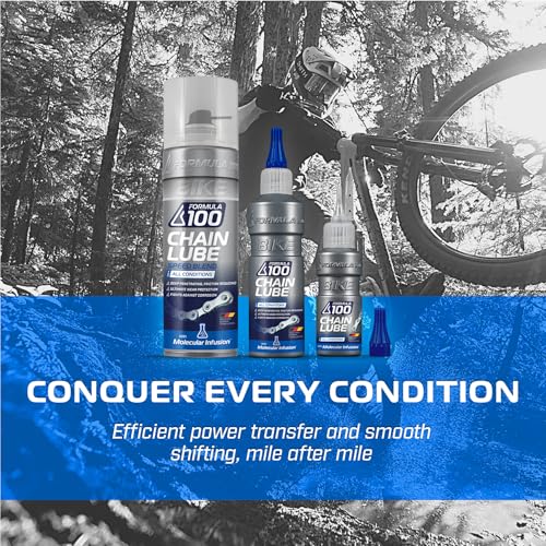 Formula 100 All-Conditions Bike Chain Lube 120ml – Ultimate All-Weather Lubricant