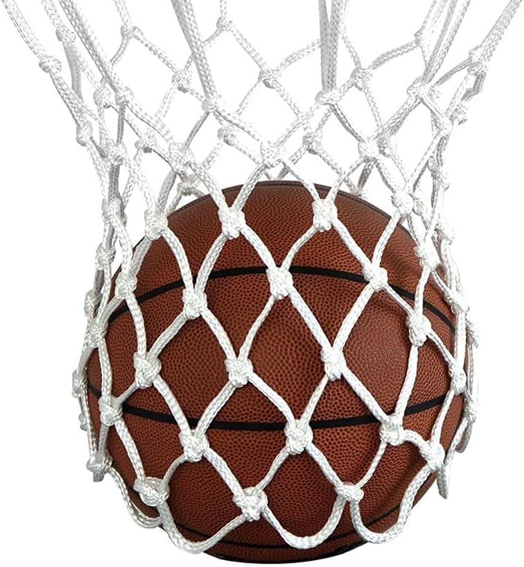 Skiennix Heavy-Duty Basketball Net - 8 Loops All-Weather Design for Standard Indoor/Outdoor Rims