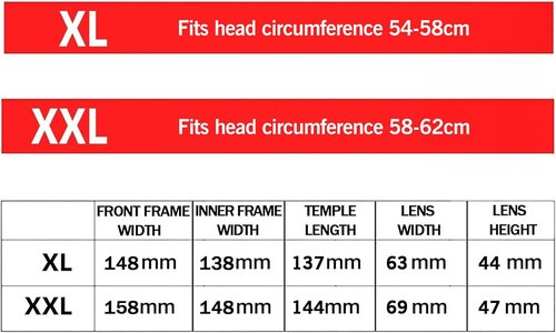 MAXJULI Polarized Sunglasses - UV 400 Protection for Big Heads | Stylish Unisex Design 8125