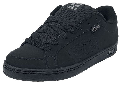 Etnies Kingpin - Classic Skate Heritage Fashion Style with on-Trend Puffy Look, Reinforced Cupsole - Black/Black - 10