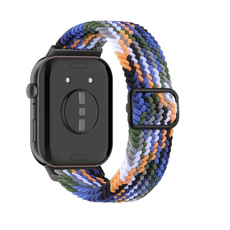 Yrzper 3 Packs Nylon Braided Band Compatible with Huawei Watch Fit 3 Women Men Lightweight Sport Replacement Wristbands Intended Adjustable Strap for Huawei Watch Fit 3 (3color)