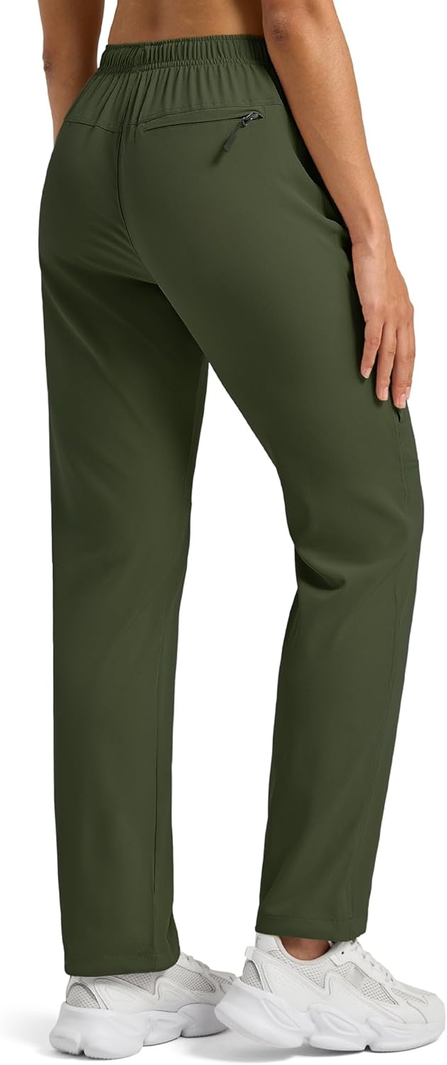 Willit Women's Hiking Pants - Lightweight Quick-Dry Cargo Design | Water-Resistant with Pockets