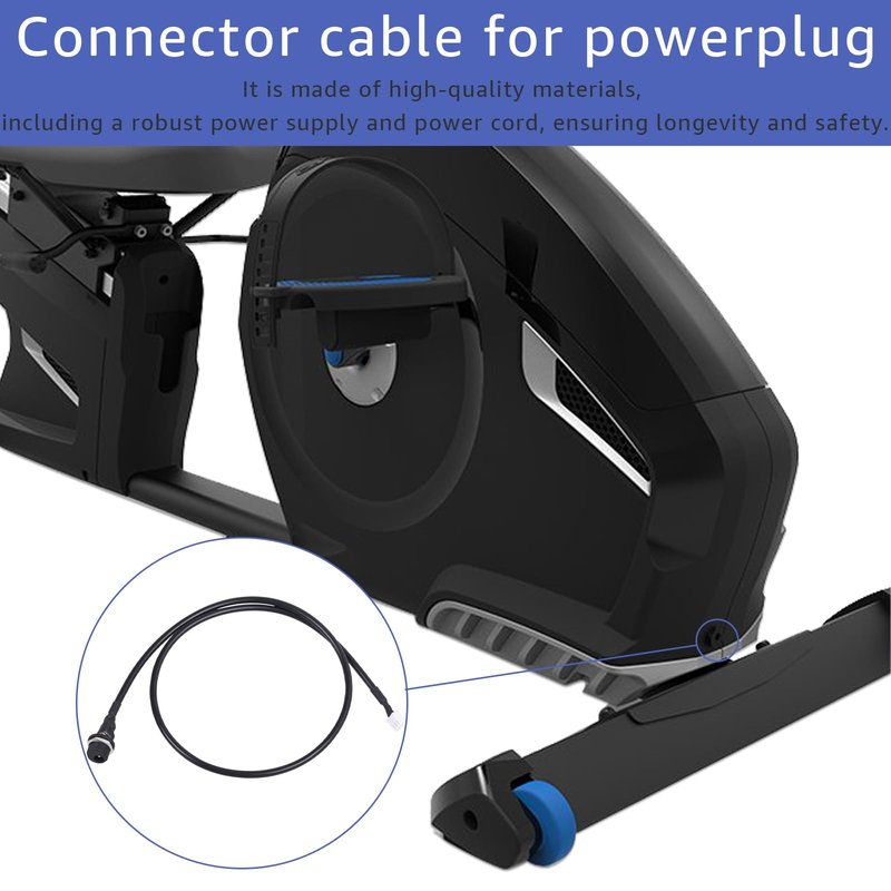 SigeIy Connector Input Cable,Compatible with Nautilus Schwinn Exercise Bikes, Replace 8001352