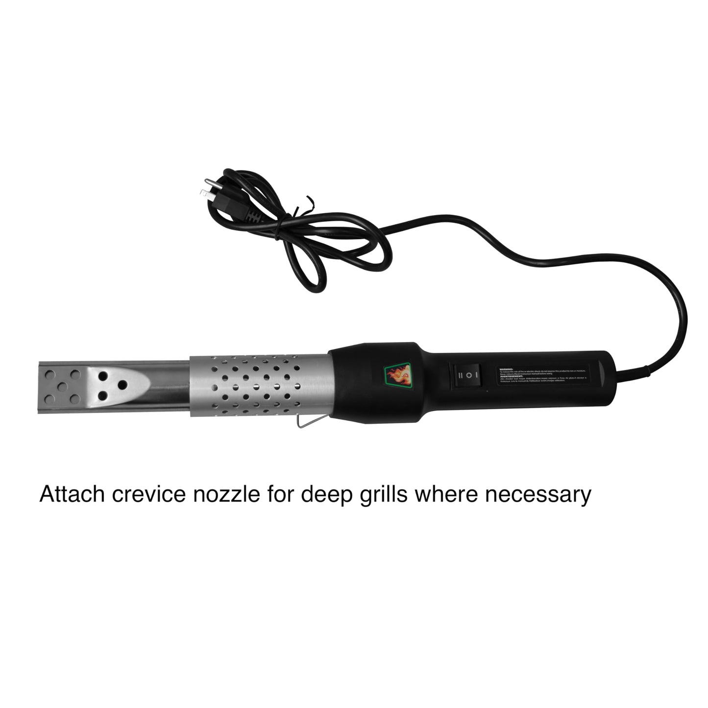 GUEDE One Minute Igniter Electro-Torch Fire Starter, Electric Charcoal Starter and Lighter, BBQ Smoker, Grill Starter, Super Heated Air with Built-In Blower