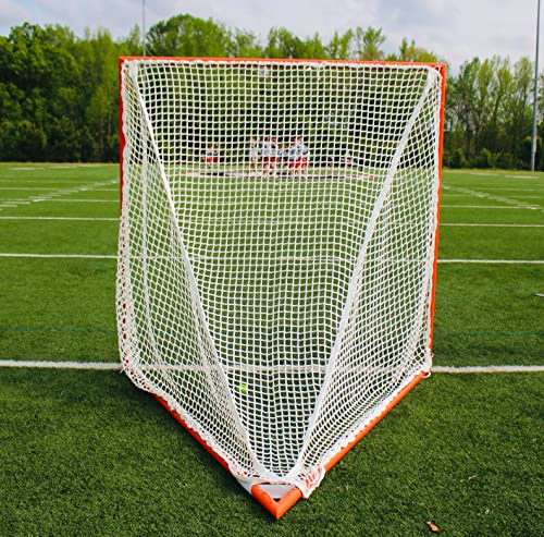 High School Lacrosse Goal - 6x6x7' with White Net