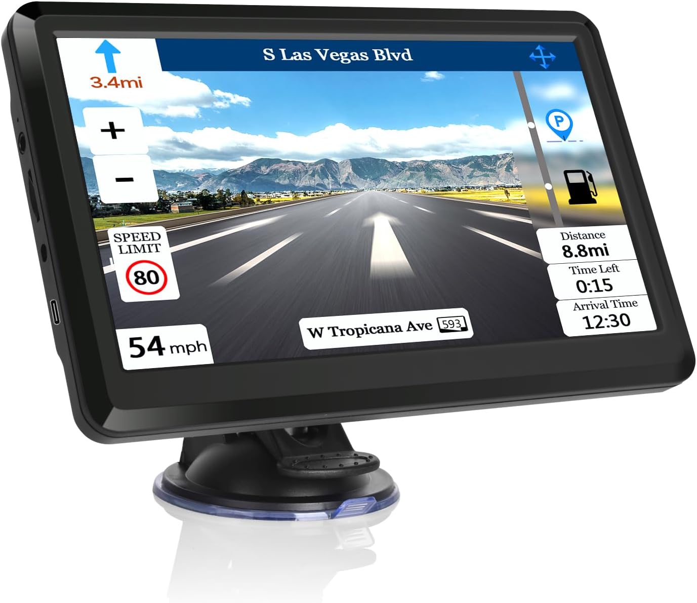 Skiennix 2025 Map Car GPS Navigation - Turn-By-Turn Directions & Driver Alerts | Free Map Updates