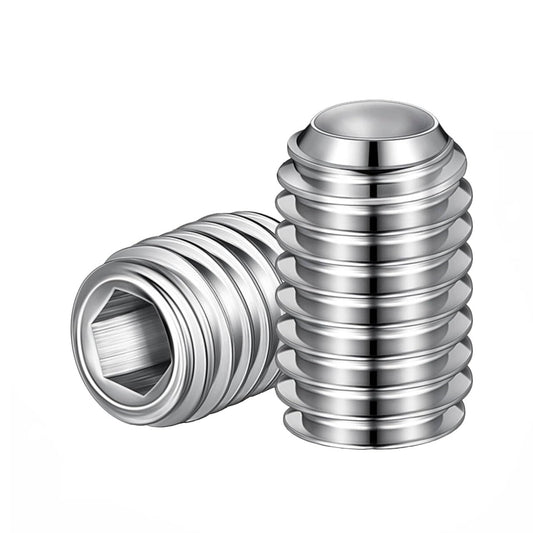 4 PCS Delta Set Screw for Towel Rack, Shower Handle Screws Replacement, Shower Door Parts, Faucet Handle Set Screws, Replacement Screws for Delta 10-32 x 1/2 inch