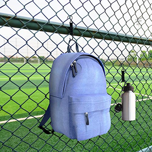 Hungdao 30 Pieces Nylon Fence Hooks for Baseball Bags & Outdoor Use