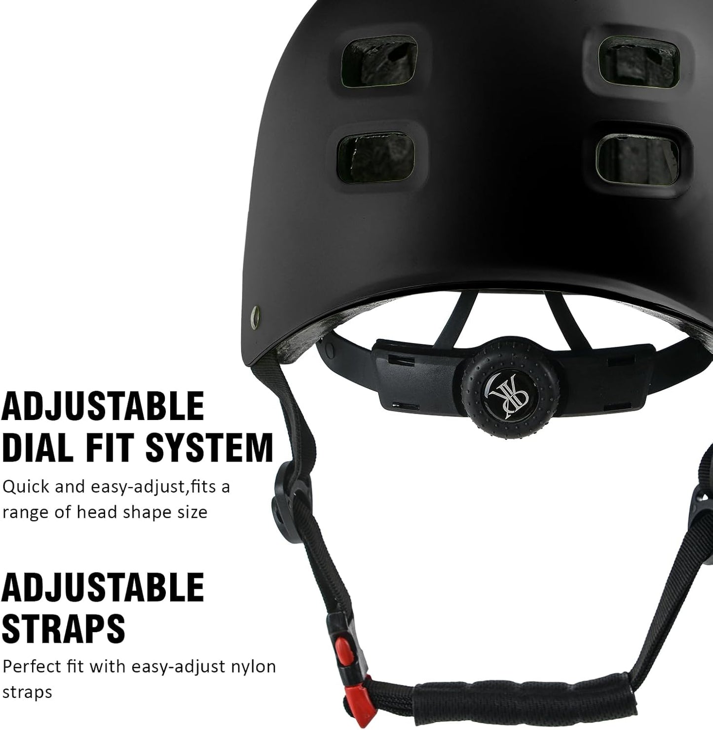Skiennix Youth Bike Helmet - Adjustable Multi-Sport Protection for Ages 3-14 | Ideal for Skateboarding & Scootering