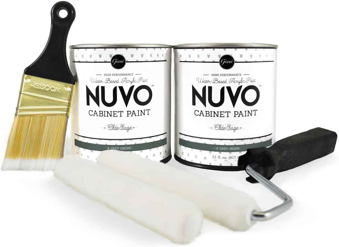 Oxford Blue Cabinet Makeover Kit - 7-Piece DIY Set for Regal Navy Finish
