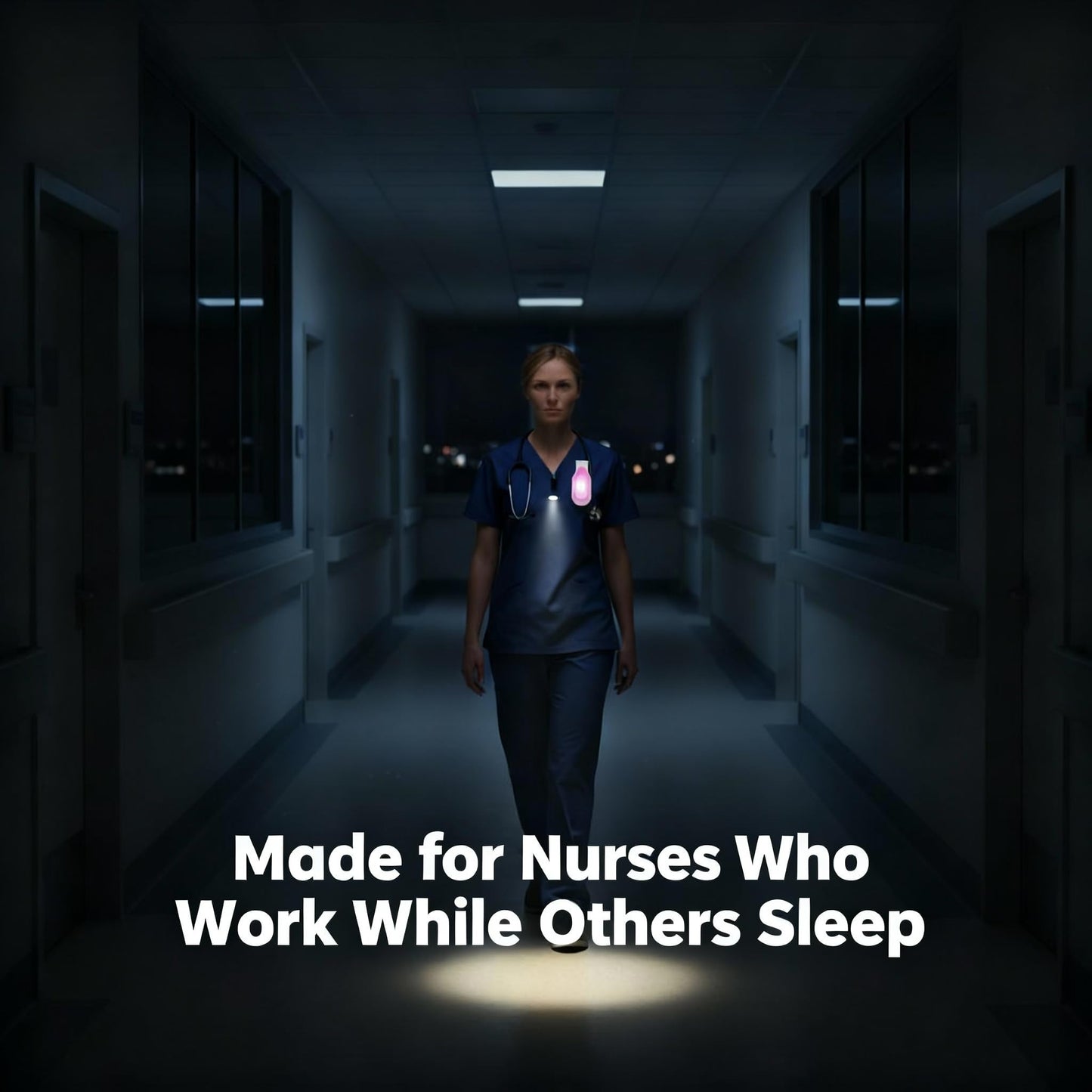 LETOUR 2Pcs Nurse Light for Night Shift - Soft, Focused Light for Patient Care Without Disrupting Sleep, Portable Nursing Accessories Ideal for Nurses, Healthcare Workers