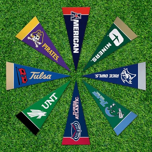 NCAA American Athletic Conference Mini Felt Pennant Set - 4" x 9"