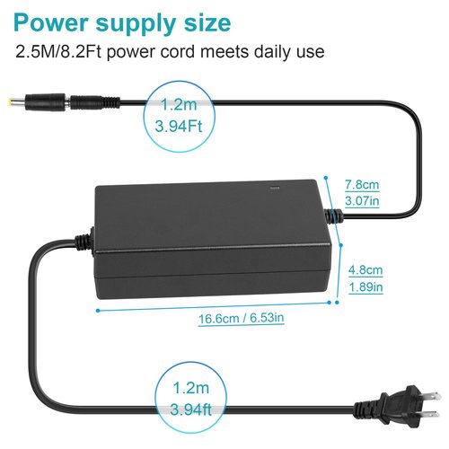 54.6V 2A Electric Charger for 48v Fast and Safe Charging of 13S Li-ion Battery
