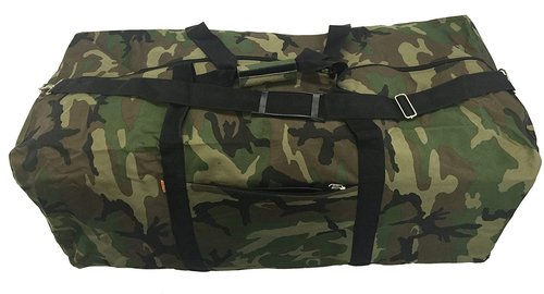 Heavy Duty Cargo Duffel Large Sport Gear Equipment Quality Square Bag Hardware Travel Bag Rooftop Rack Bags