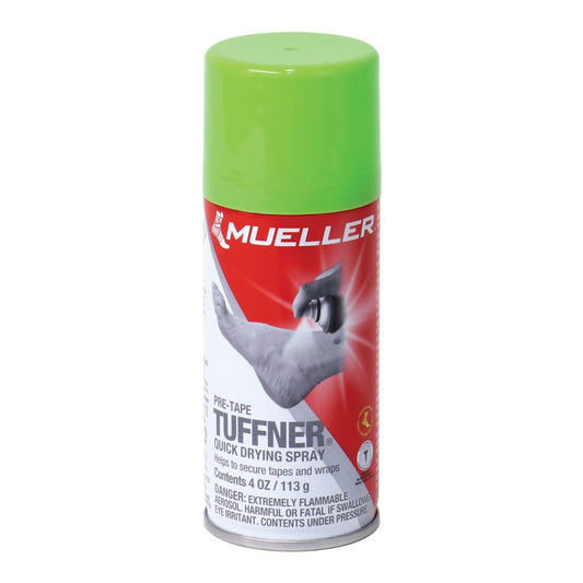 MUELLER Sports Medicine Tuffner Quick Dry Pre-Tape Spray, Keeps Tape in Place, Long Lasting Hold, 4 Ounces