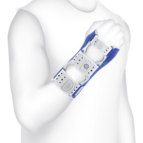 Bauerfeind ManuLoc Wrist Support - Wrist Orthosis Brace for Carpal Tunnel, Wrist Sugery, Arthritis & Injuries (Size 1)