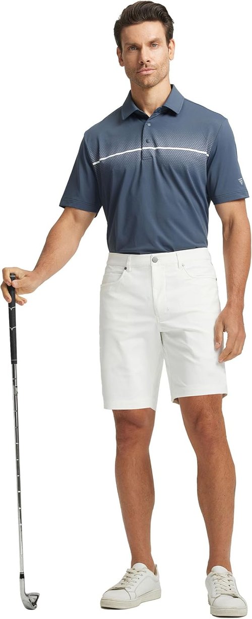 M MAELREG Golf Shorts - Lightweight Quick-Dry Casual Shorts for Men | 7" & 9" Inseam Options