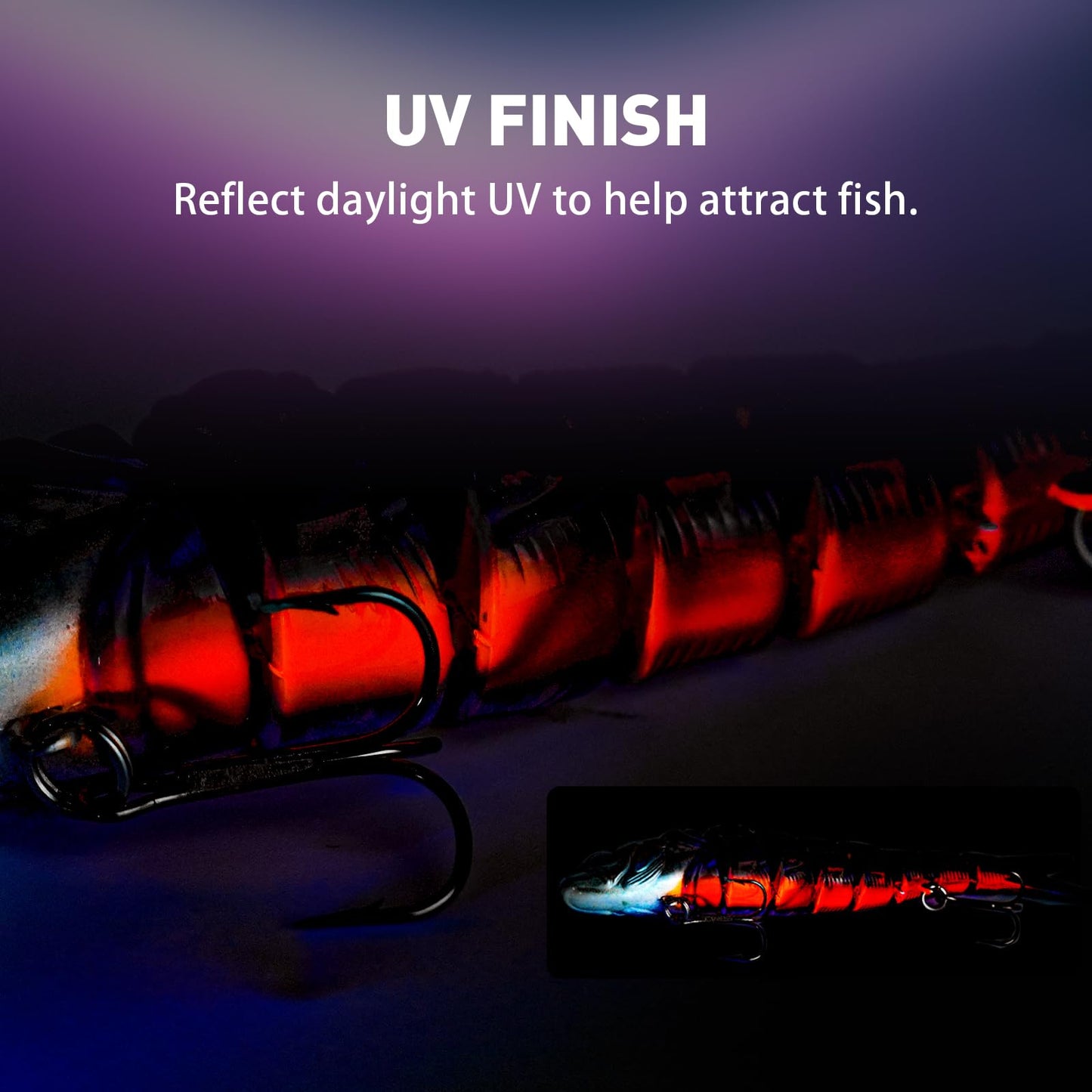 Handing 4.9" Bass Swimbait Fishing Lures