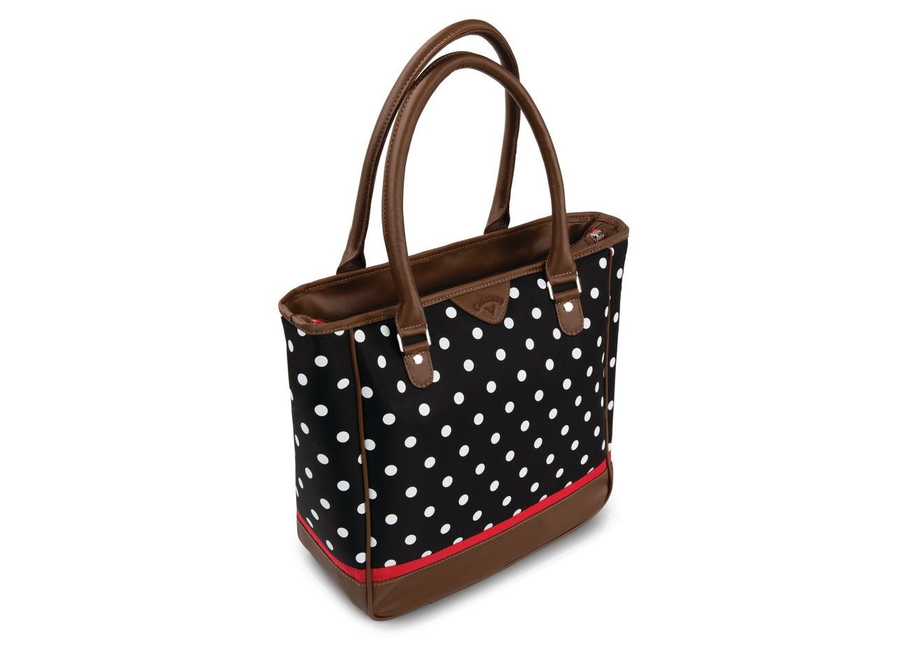 Callaway 2016 Uptown Polka Dot Tote Bag for Adults, Black/White, One Size