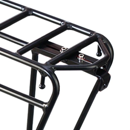 kowaku Bike Front Rack Carrier Cargo Pannier Adults Carrying Metal Bag Luggage Shelf Bicycle Front Fork Rack for Bicycle Shopping