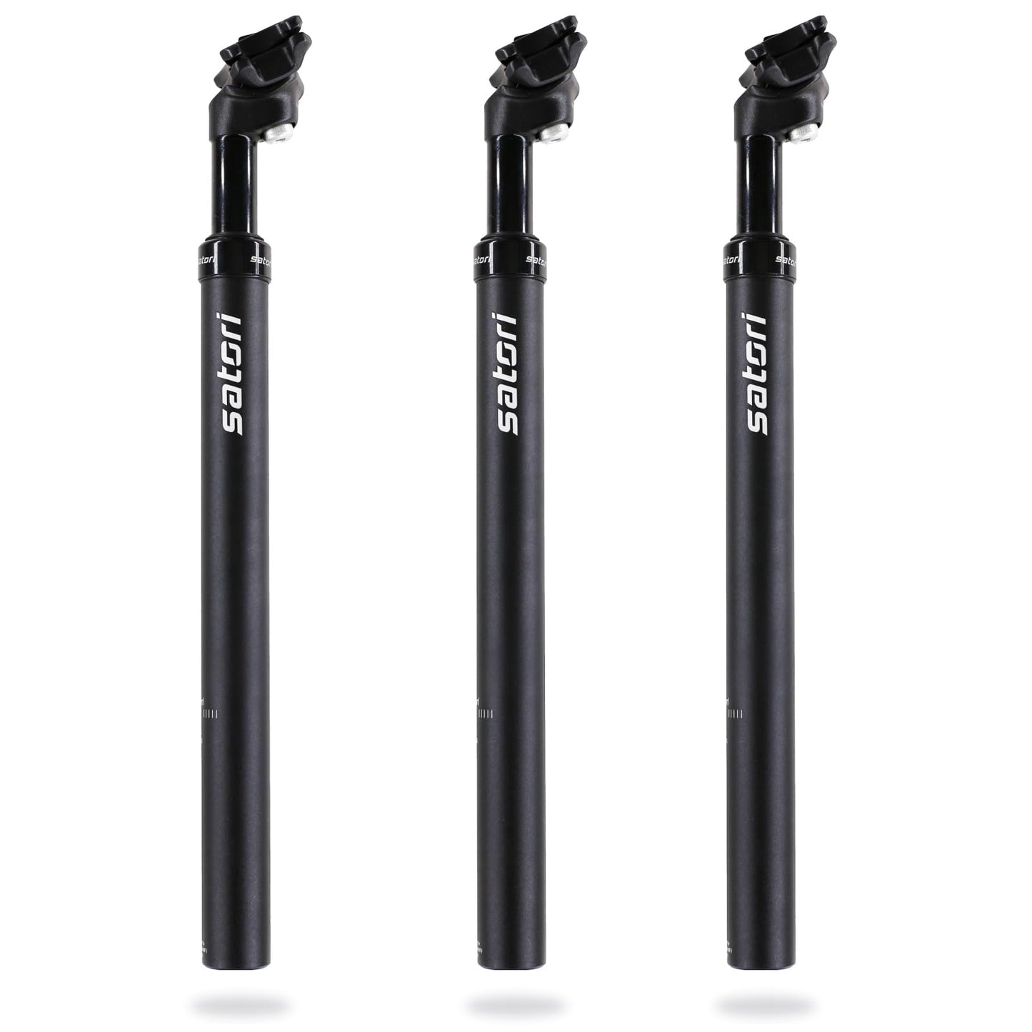 DJC Satori Bike Suspension Seatpost Shock Absorber Damper Seat Post 27.2 28.6 30 30.4 30.9 31.6mm Solo(27.2mm Black)