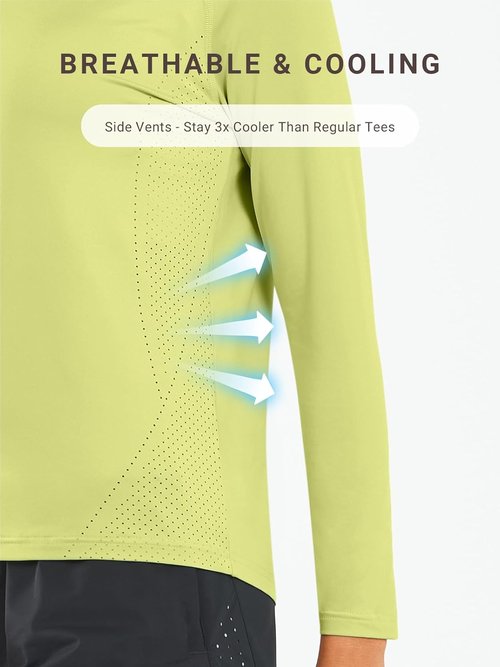 ALLZERO Rash Guard for Women - UPF 50+ Long Sleeve Sun Shirt | Quick-Dry SPF Protection for Outdoor Activities