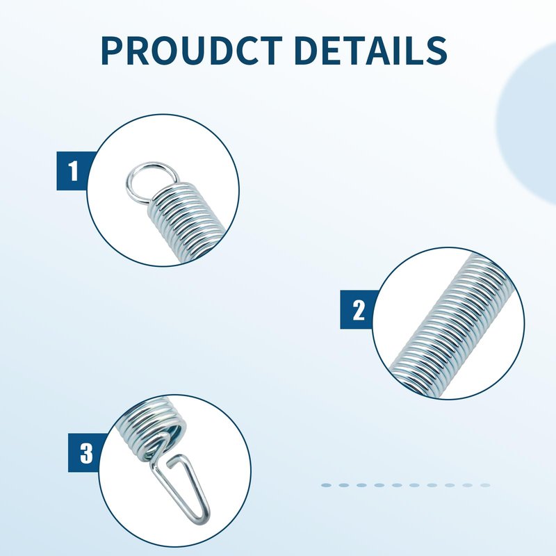Pilates Pro Chair Springs Replacement for Pilates Chair Extra Resistance Springs - 2 Pack