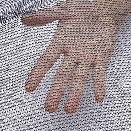 Trampoline Enclosure Net with Zipper & Buckle, Safety for Round Frames