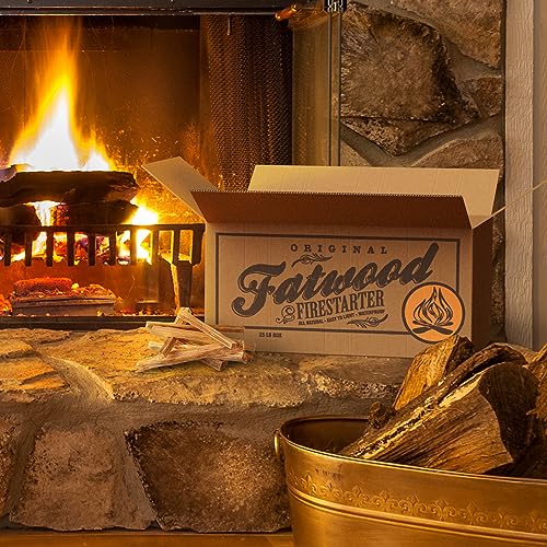 Pure Garden 25lb All-Natural Pine Firewood & Kindling Fire Starters