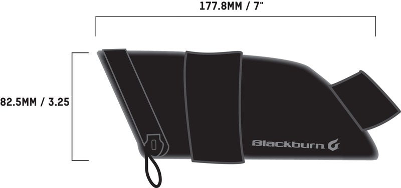 Blackburn Grid Bike Seat Bags (Black, Medium)