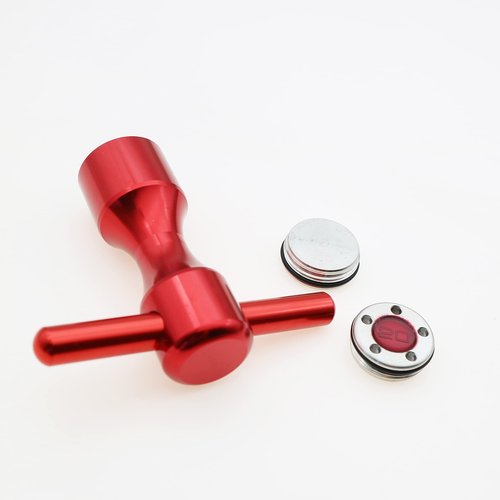 Ronsit 2 x 20g Custom Weights + Wrench for Titleist Scotty Cameron California Newport Putters Red