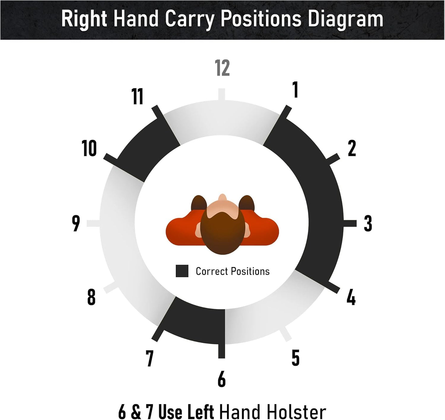 Skiennix IWB Pistol Holster - Eco Leather with Mag Pouch for Full Size XDM, Glock 17/19/21, 92 FS (Right)