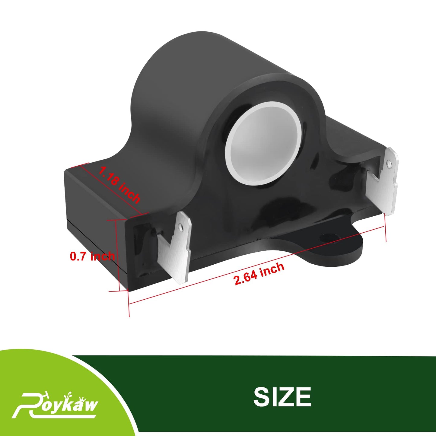 Roykaw ITS Inductive Throttle Sensor for EZGO TXT 1994-up Electric Golf Cart, Replaces OEM # 25854G01