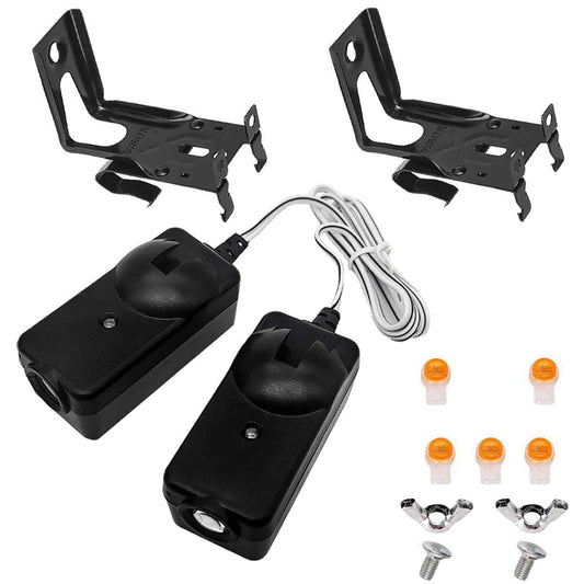 41A5034 Safety Sensor Kit, Compatible with Liftmaster Chamberlain Sears Craftsman Garage Door Opener Made After 1997, Sensor+Bracket