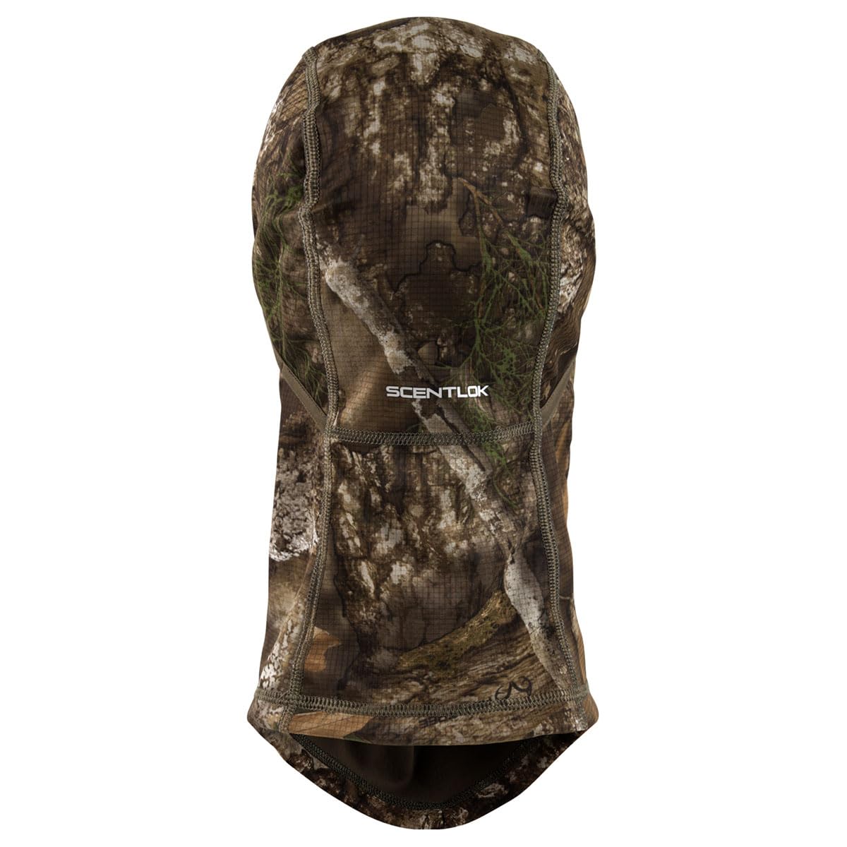 ScentLok Lightweight Headcover, Camo Balaclava Face Mask for Hunting, Camping, and Outdoor Use, One Size (Realtree APX)