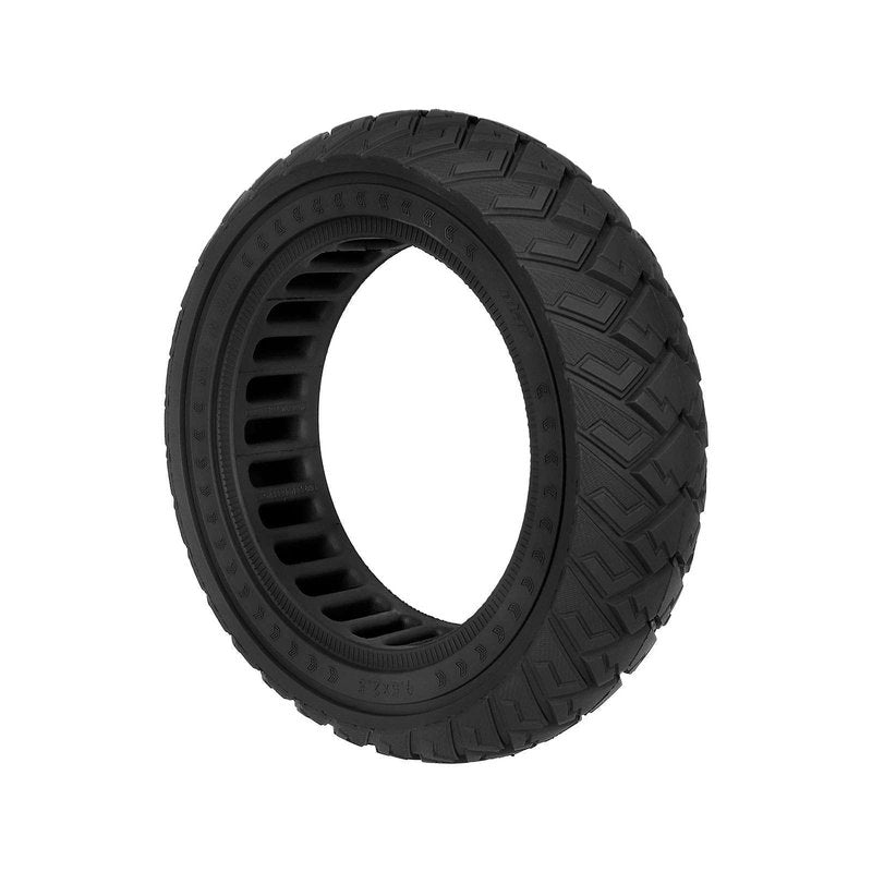 ZAITUO 9.5x2.5 9.5" Off-Road Honeycomb Tire, 9.5-inch Air Pocket Non-Pneumatic Solid Tire w/Slot 45mm Replace for NIU Kick Scooter KQi3 Pro/Max/Sport Electric Scooter Tyre Wheel Parts (Black x1)