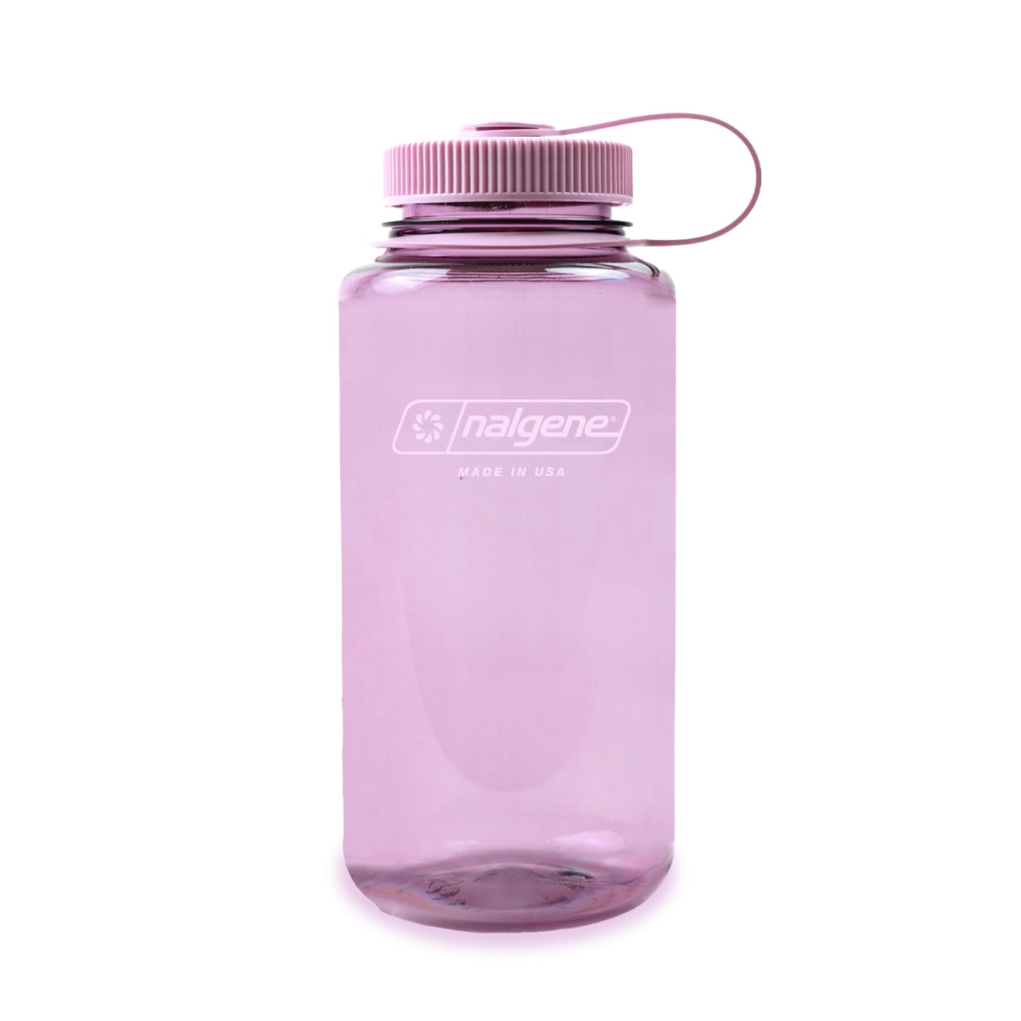 Nalgene 32 oz Wide Mouth Water Bottle | BPA-Free, Durable & Leak Proof, Lightweight Bottle for Hiking & Gym, Work & Travel, Cherry Blossom