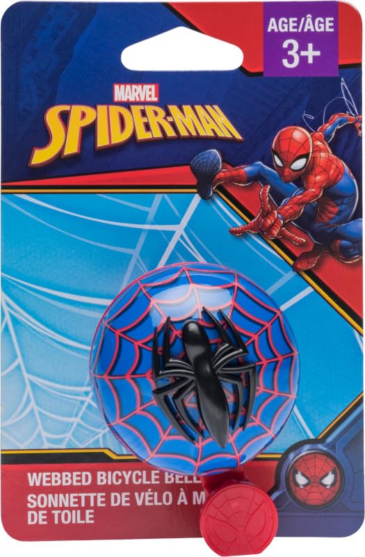 Bell Spider-Man Child Bike Bell - One Size, Officially Licensed