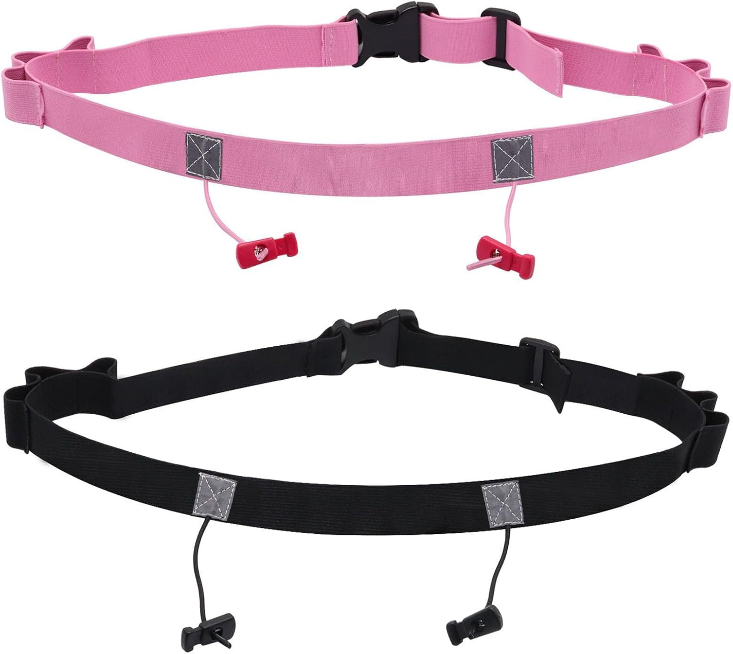 Skiennix Race Number Belt - Adjustable, Comfortable Fit for Runners | Lightweight & Durable Design